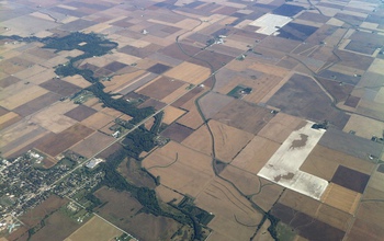 Scientists at the NSF Intensively Managed Landscapes CZO in the Midwest often work with farmers.